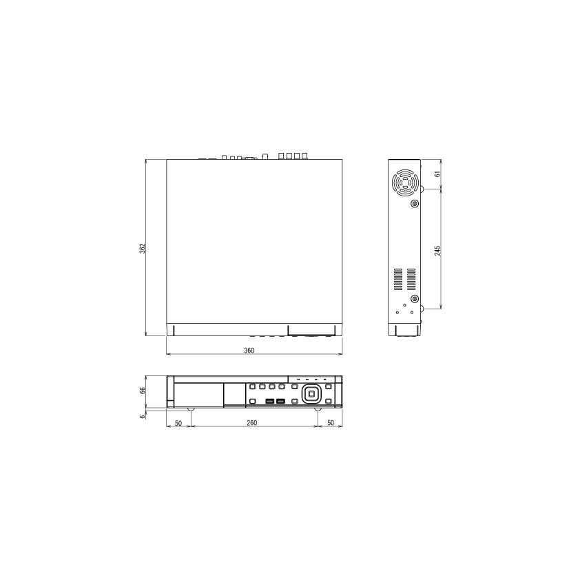 TAKEX（タケックス） 【HDVR-400】ハイブリッドデジタルレコーダー
