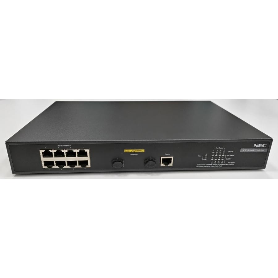 NEC NEC QX-S1008GT-2G-PW 1GbEベーシックPoE+ レイヤ2スイッチ : tool