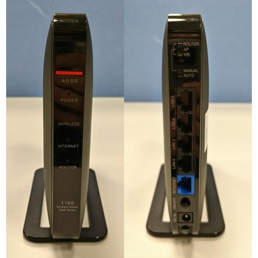 BUFFALO バッファロー Buffalo WSR-1166DHP4-BK 無線LAN親機 BUFFALO バッファロー Buffalo WSR-1166DHP4-BK 無線LAN親機