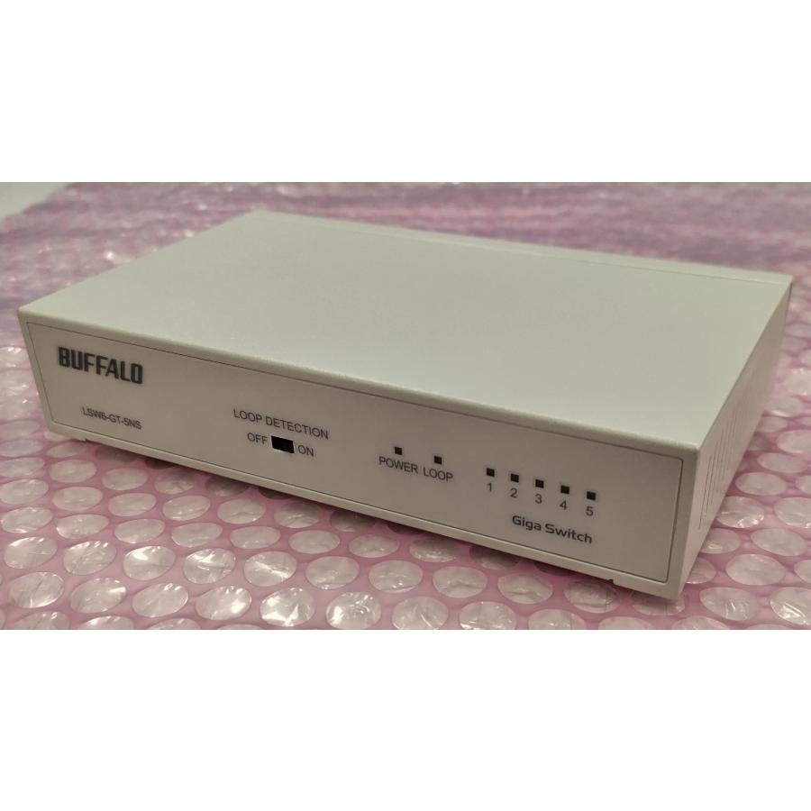 BUFFALO バッファロー Buffalo LSW6-GT-5NS/WH 5ポート BUFFALO バッファロー Buffalo LSW6-GT-5NS/WH 5ポート