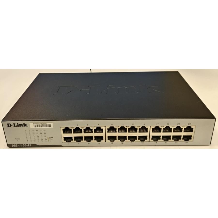 D-Link D-Link DGS-1100-24 24ポート 10/100/1000BASE-T 省電力 Easy