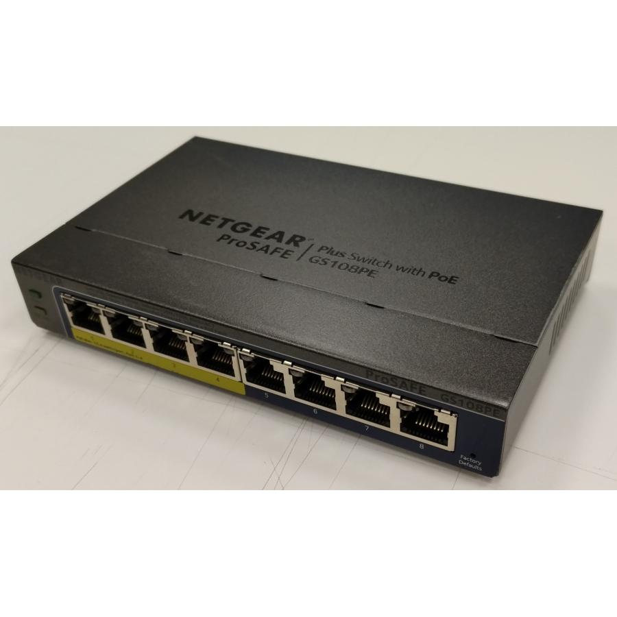NETGEAR ネットギア GS108PE ギガ8ポート アンマネージプラス NETGEAR ネットギア GS108PE ギガ8ポート アンマネージプラス