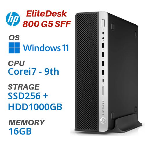 ProDesk HP EliteDesk 800 G5 SFF Win11Pro / Corei7-9700 SSD256GB+
