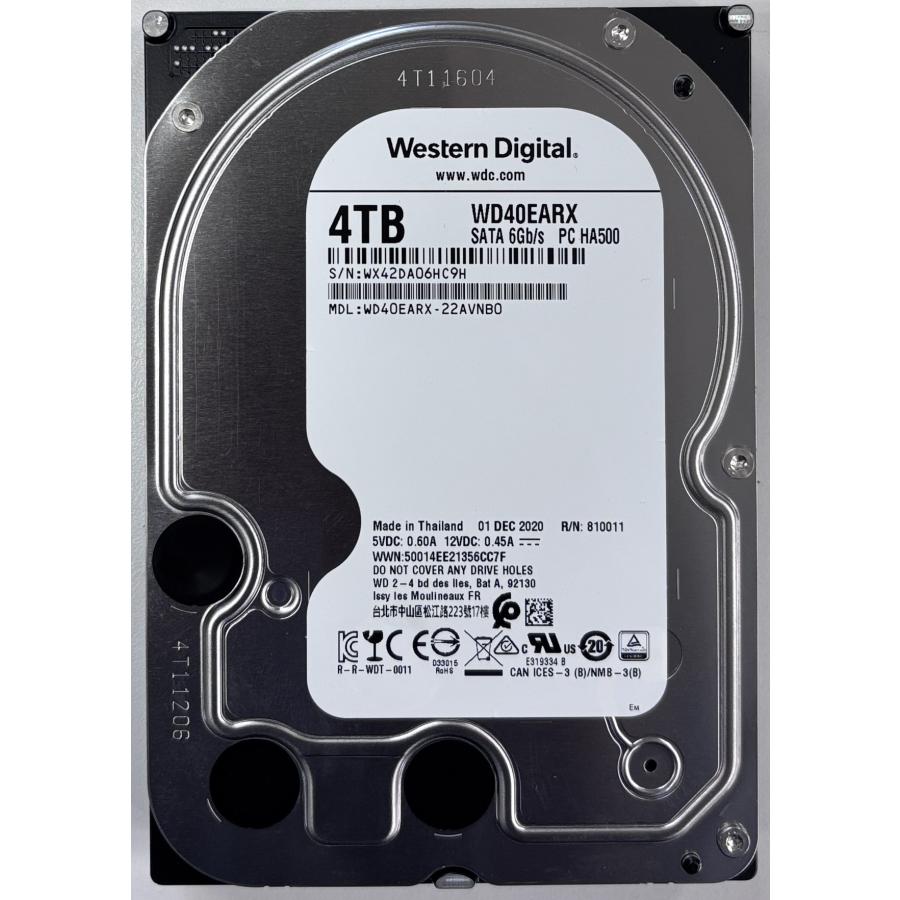 外付けハードディスク・ドライブ (4) Western Digital WD40EZRZ 4TB HDD Amazon | WD Blue 4TB Desktop Hard Disk Drive - 5400 RPM SATA 6 Gb