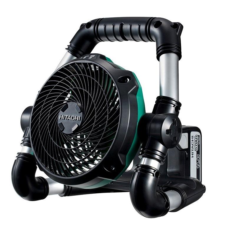 HIKOKI UF 18DSDL 扇風機 14.4V/18V　AC コードレスファン：UF18DSDL