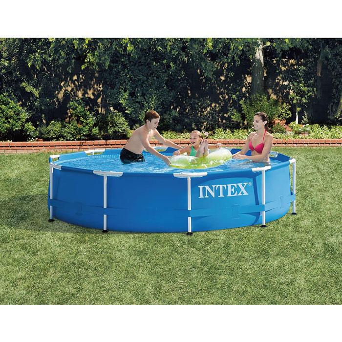 5％OFF】 INTEX インテックス 28200 METAL FRAME POOL アウトドア