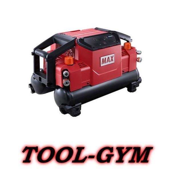 【2年保証】マックス［MAX］ 高圧エアコンプレッサ AK-HH1310E レッド　取出口高圧4個（45気圧/11L） | マックス