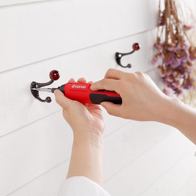 京セラ[KYOCERA] 3.7V-1,500mAh 充電式スクリュードライバー BDX-4V