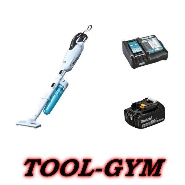 マキタ 18V 充電式クリーナ サイクロン付セット CL281FDFCW マキタ（makita） 18V-3.0Ah充電式クリーナ CL281FDFCW ロック付