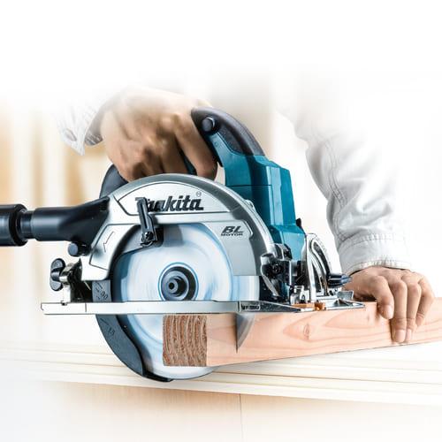 マキタ（makita） 18V-6.0Ah 165mm 充電式マルノコ HS610DRGX(青) 無線
