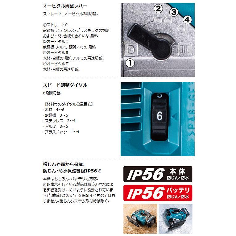 マキタ（makita） 40Vmax 135mm 充電式ジグソー JV002GZ 本体 : TOOL