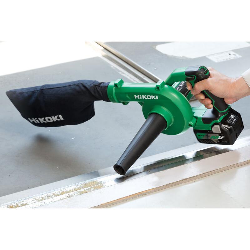 HiKOKI　18V/14.4V コードレスブロワRB18DC(NN) 本体のみ HiKOKI（ハイコーキ） 14.4V/18V コードレスブロワ RB18DC（NN）本体