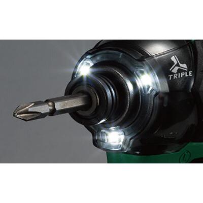 ◇◇HiKOKI ハイコーキ 工具 インパクトドライバー 充電池1個付 コードレス式 WH12DCA ブラック HiKOKI（ハイコーキ） 10.8V-4.0Ah コードレスインパクトドライバ