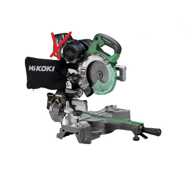 HiKOKI[ハイコーキ] 36V 165ｍｍ コードレス卓上スライド丸のこ C3606DRB（K)（NN) 本体のみ ※他商品との同梱発送不可 | HiKOKI