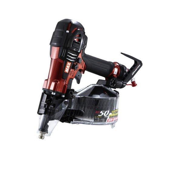 【2年保証】マックス［MAX］ 高圧コイルネイラ  HN-50N4(D)-R マイスターレッド　 | 