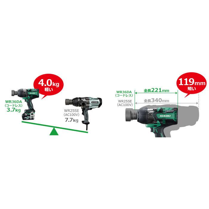 HiKOKI（ハイコーキ） マルチボルト36V コードレスインパクトレンチ