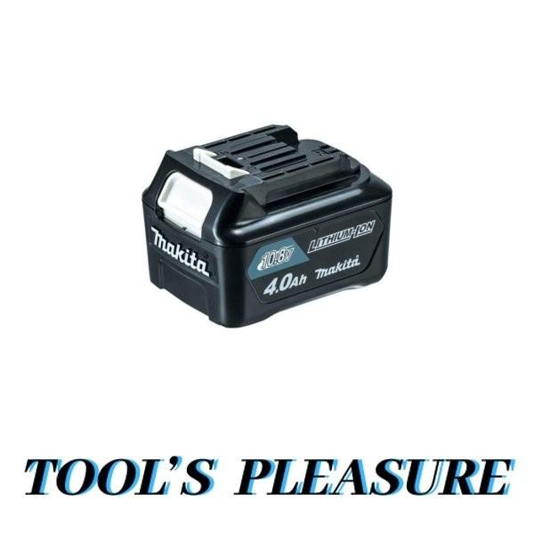 マキタ[makita] 10.8V-4.0Ah スライド式バッテリ BL1040B/国内純正（残容量表示付）A-59863｜tool-gym