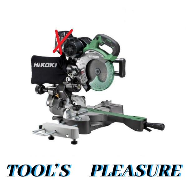 HiKOKI[ハイコーキ] 36V 190ｍｍ コードレス卓上スライド丸のこ C3607DRA（K)（NN) 本体のみ ※他商品との同梱発送不可 | HiKOKI