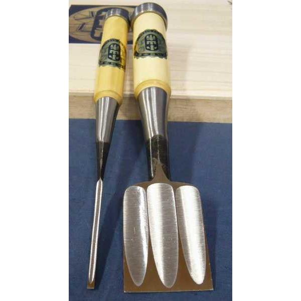 組鑿 小山市 三ツ裏 グミ柄 10本組 : ToolMate別館 Yahoo!店 - 通販