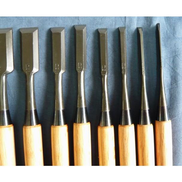 組鑿 国慶 追入 白樫柄 十本組 : ToolMate別館 Yahoo!店 - 通販