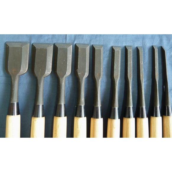 組鑿 正繁 追入 白樫柄 十本組 : ToolMate別館 Yahoo!店 - 通販