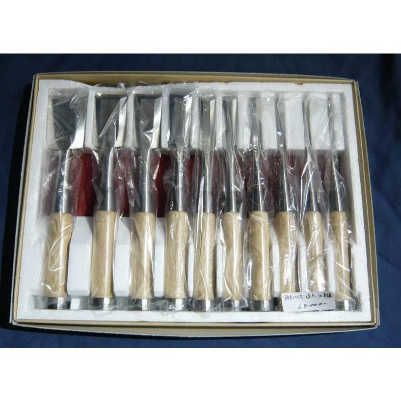 組鑿 助丸 ハイス 追入 10本組 : sukemaru-haisu10 : ToolMate別館  