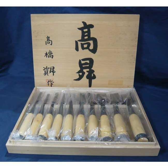 組鑿 高昇鑿製作所 角打 グミ柄 十本組 : ToolMate別館 Yahoo!店