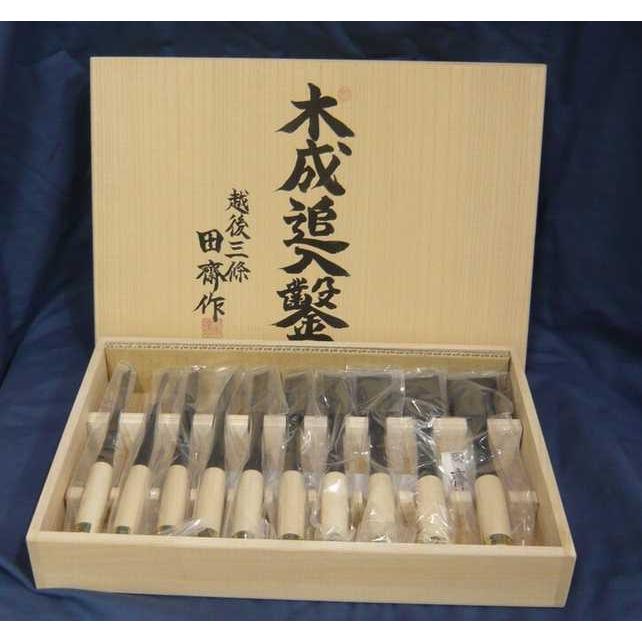 組鑿 田斎作 木成追入 首三分長 10本組 : ToolMate別館 Yahoo!店 組鑿 田斎作 木成追入 首三分長 10本組 : ToolMate別館 Yahoo!店
