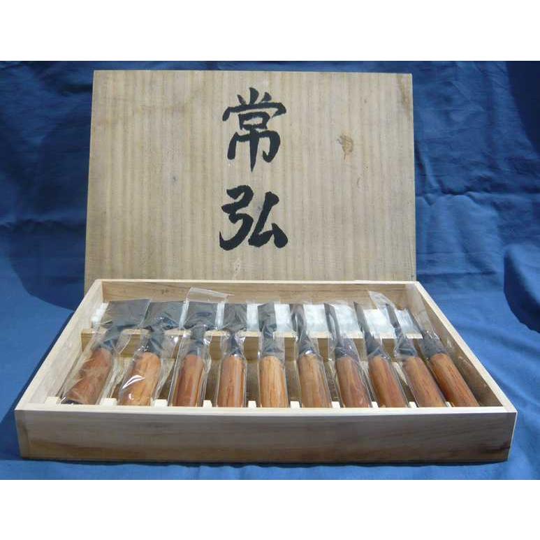 組鑿 常弘 追入 赤樫柄 10本組 : ToolMate別館 Yahoo!店 - 通販 組鑿 常弘 追入 赤樫柄 10本組 : ToolMate別館 Yahoo!店 - 通販