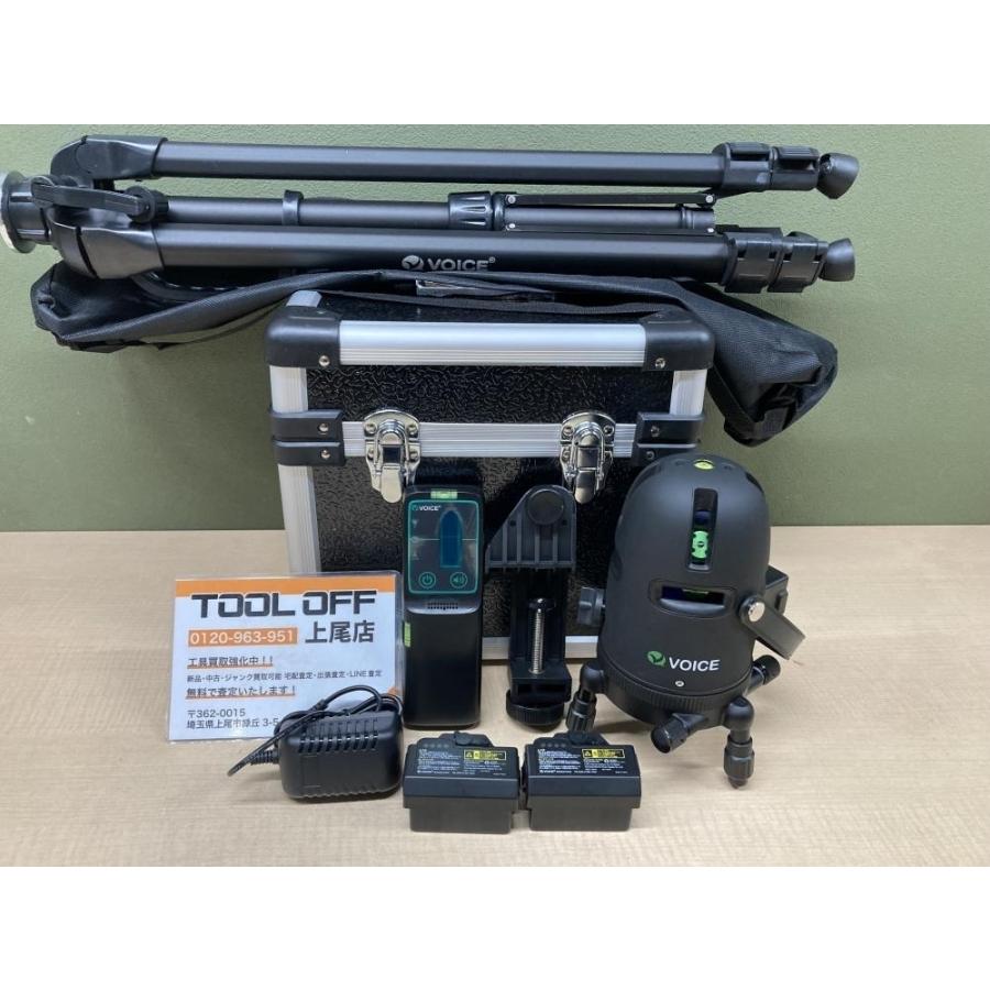 018☆送料無料・未使用品☆VOICE ヴォイス グリーンレーザー墨出し機