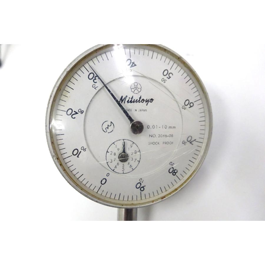 最大62％オフ！MITUTOYO ダイヤルゲージ No.2046‐08 送料無料 0.01mm