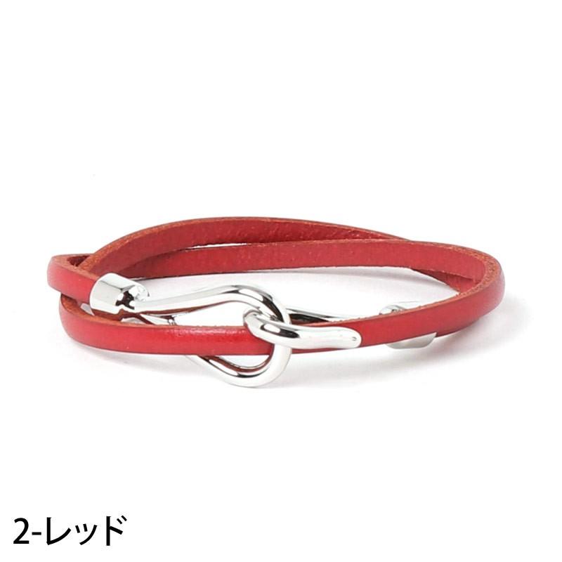 フルラ ブレスレット レディース 二重巻き 細身 レッド レザー フルラ ブレスレット レディース 母の日 二重巻き 細身 レッド
