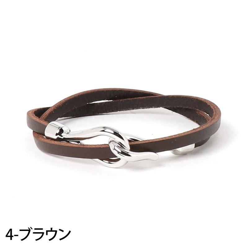 ブレスレット メンズ ブレス 本革 レザーブレスレット 革レディース アクセサリー シンプル 2重巻きフックブレス メンズファッション小物 Acces 46 Inase Casualinase カジュアルイナセ 通販 Yahoo ショッピング