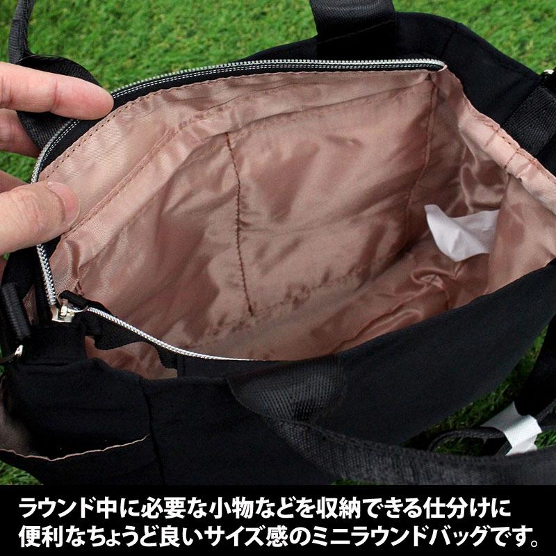 カートバッグ ラウンドバッグ ゴルフ メンズ ミニトートバッグ 2WAY