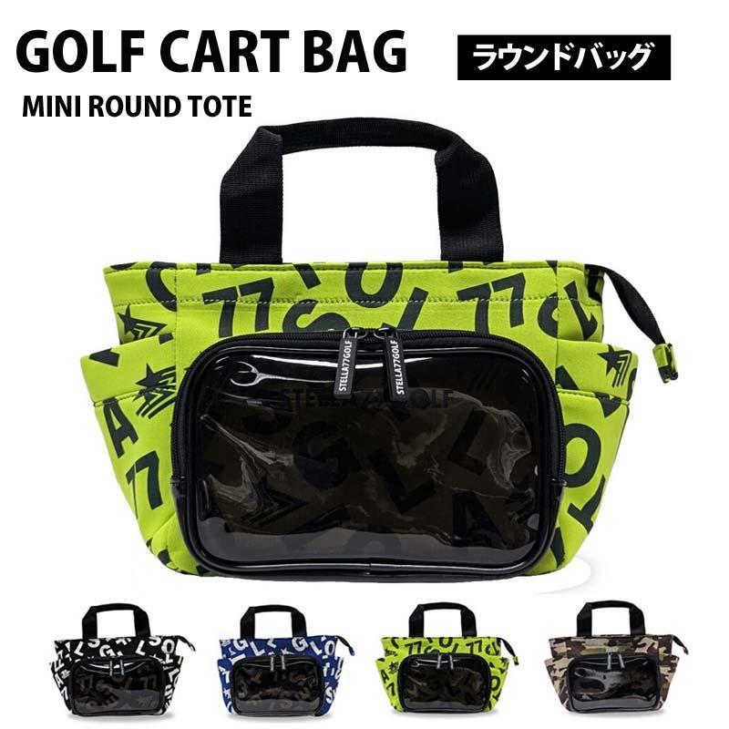 【未使用品】Golfickers ラウンドバッグ　迷彩 STELLA77GOLF カートバッグ ラウンドバッグ ゴルフ メンズ レディース
