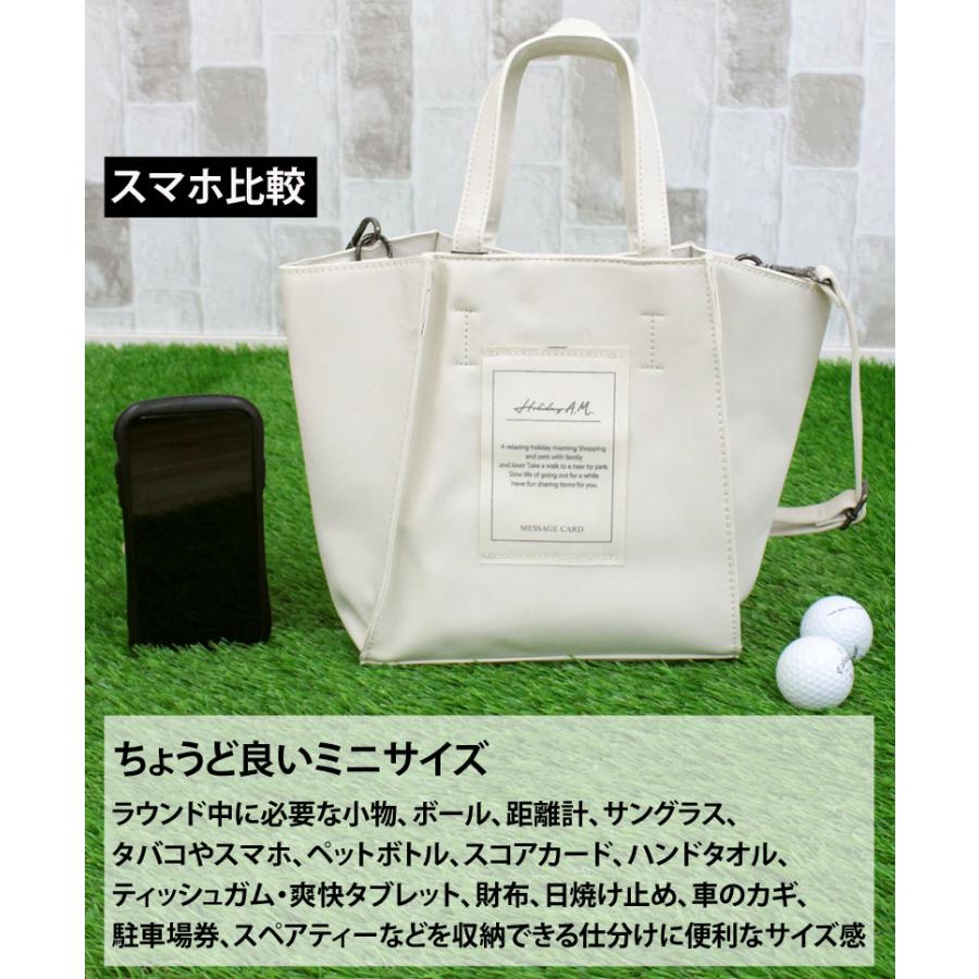 golfickers GOLF ラウンドトート　ミニトート　カートバッグ ゴルフ カートバッグ ラウンドバッグ メンズ レディース ミニバッグ