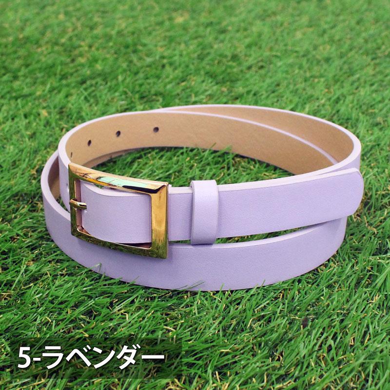 ゴルフ ベルト レディース ゴルフウェア 細い ナローゴルフベルト