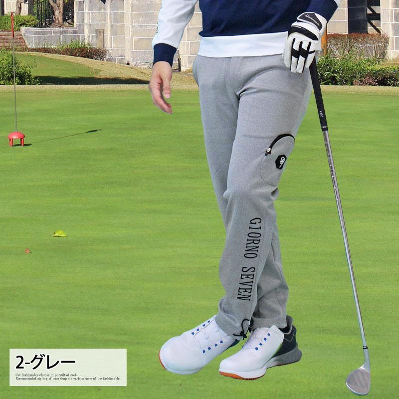 G/FORE ゴルフウェア メンズパンツ グレー サイズ85 ゴルフパンツ メンズ ゴルフウェア GIORNO SEVEN ジョルノセブン 立体