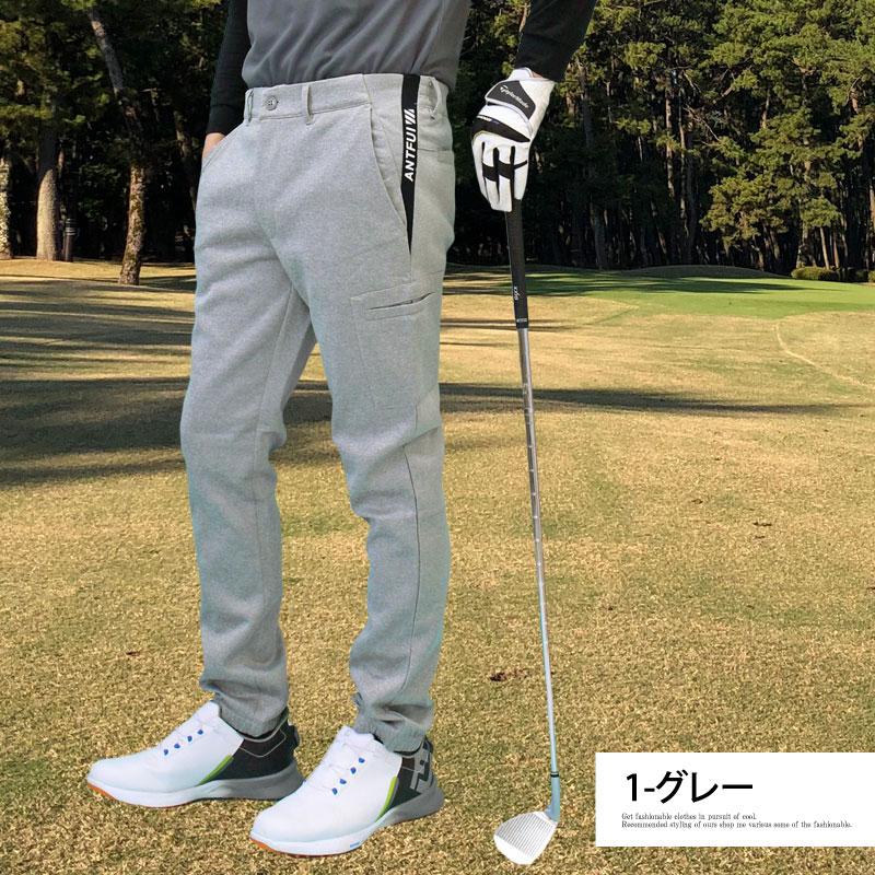 ゴルフパンツ メンズ ゴルフウェア サイドカーゴポケットジョガー