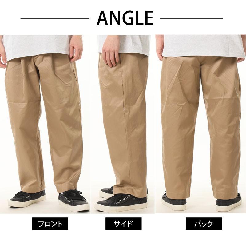 ワイドパンツ メンズ チノパン イージーパンツ テーパードパンツ シェフパンツ ワイドシルエット ルーズ ゆったり タック 綿 コットン100 無地 ウエストゴム Bottoms 56 Inase Casualinase カジュアルイナセ 通販 Yahoo ショッピング