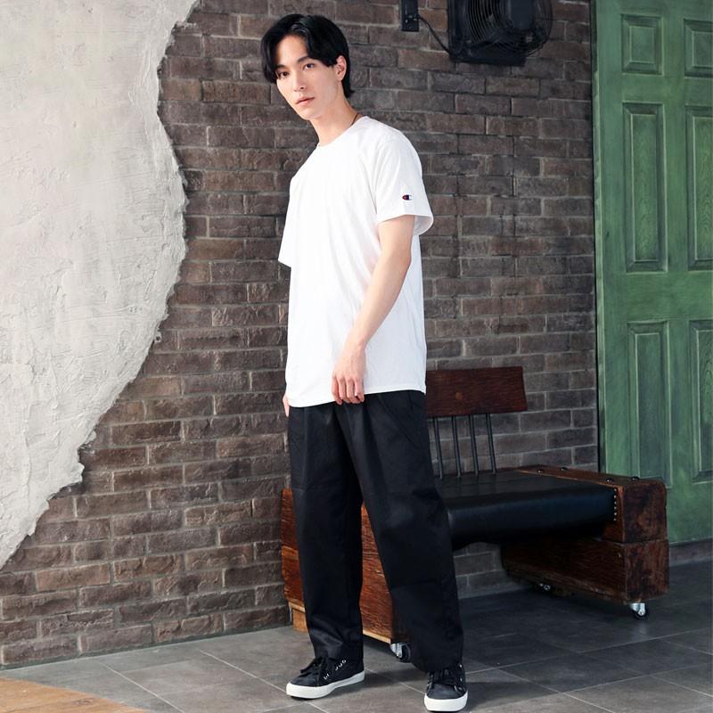 ワイドパンツ メンズ チノパン イージーパンツ テーパードパンツ シェフパンツ ワイドシルエット ルーズ ゆったり タック 綿 コットン100 無地 ウエストゴム Bottoms 56 Inase Casualinase カジュアルイナセ 通販 Yahoo ショッピング