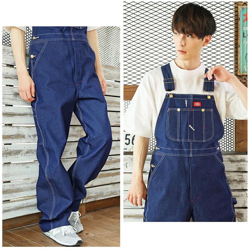 Dickies（ディッキーズ） デニムオーバーオール メンズ サロペット