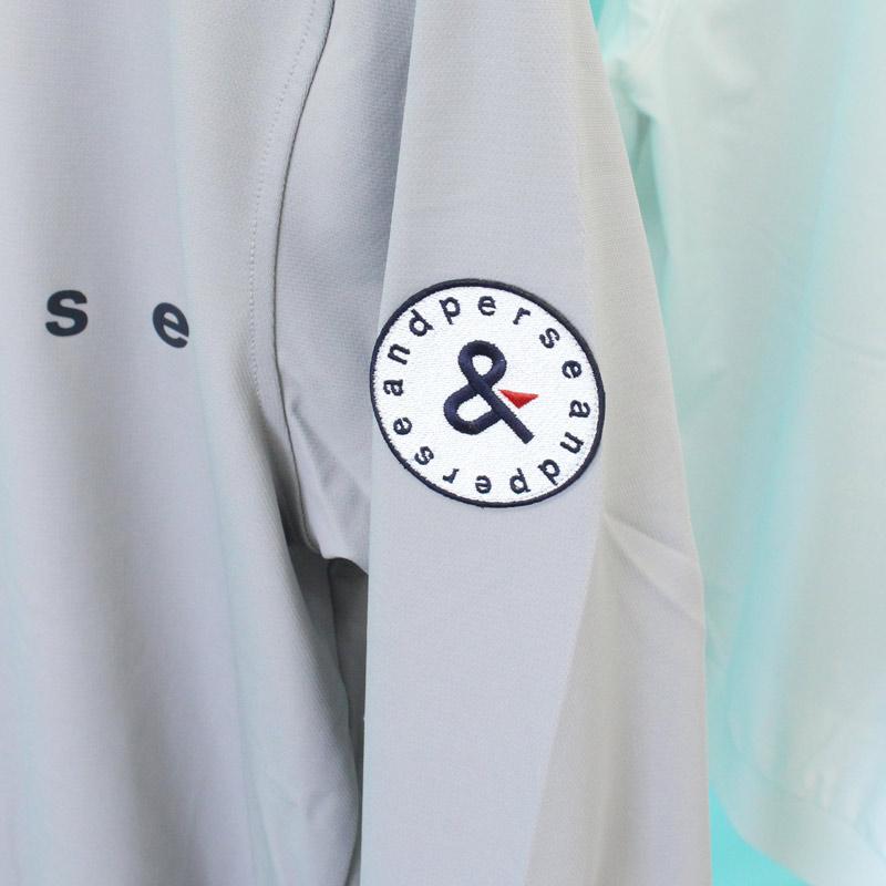 アンパスィ(and per se) ゴルフウェア トレーナー 美品 and per se アンパスィ ゴルフウェア メンズ トレーナー モック