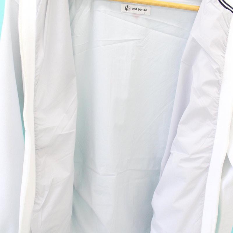 and per se（アンパスィ） ゴルフウェア メンズ ニットブルゾン