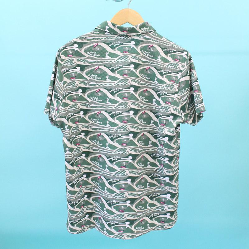 and per se アンパスィ 総柄 半袖 ポロシャツ ロゴ ゴルフ ウェア and per se アンパスィ 半袖 ポロシャツ レディース ゴルフ