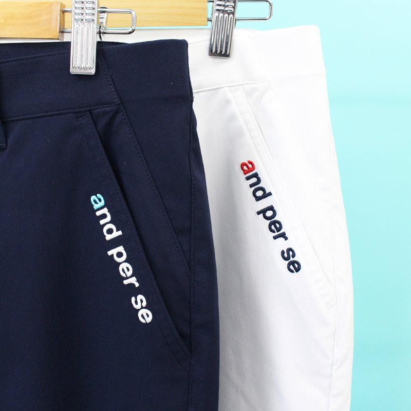 and per se アンパスィ　ナイロン　パンツ　ズボン　メンズ　ゴルフ　ロゴ and per se アンパスィ ゴルフウェア メンズ ゴルフパンツ