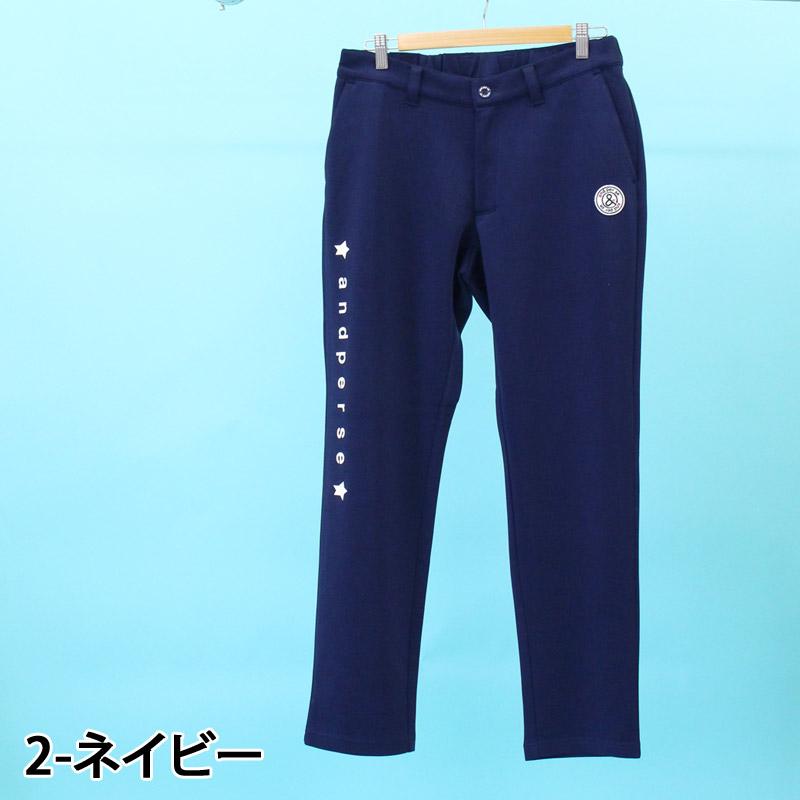 未使用スウェット　アンパスィand per se ゴルフストレッチパンツ and per se アンパスィ ゴルフウェア メンズ ゴルフパンツ