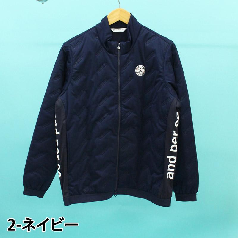 and per se（アンパスィ） ゴルフウェア メンズ 中綿ジャケット