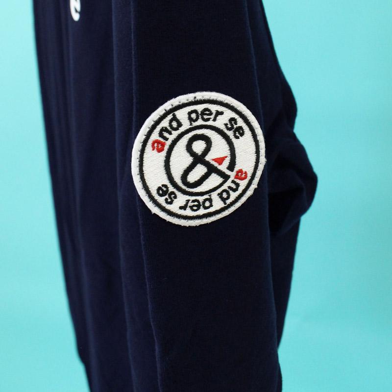 and per se アンパスィ ゴルフウェア メンズ モックネックシャツ