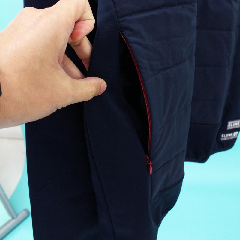 CLUNK（クランク） ゴルフウェア メンズ 中綿ジャケット フルジップ